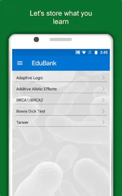 Microbiology Dictionary  Stud android App screenshot 0