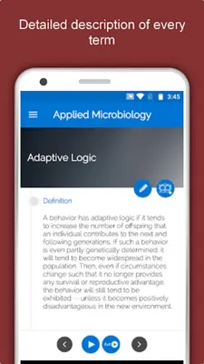 Microbiology Dictionary  Stud android App screenshot 12