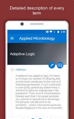 Microbiology Dictionary  Stud android App screenshot 4